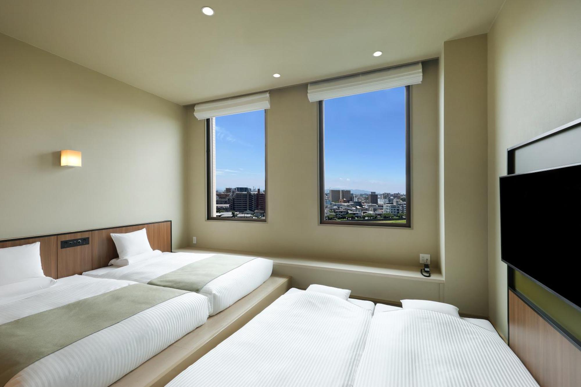 Hotel Mystays Kumamoto Riverside Oda fotoğraf